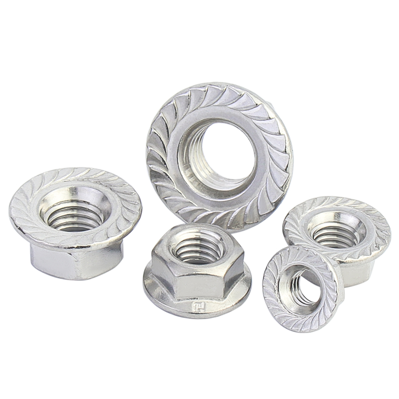 HEXAGON FLANGE NUTS